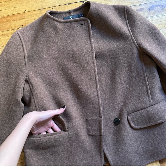 Uniqlo x Jil sander double face collarless jacket - Picture 3 of 8